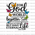 For God So Loved The World Digital Design