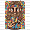 Goofy Hippie Freak 22 - Retro Design