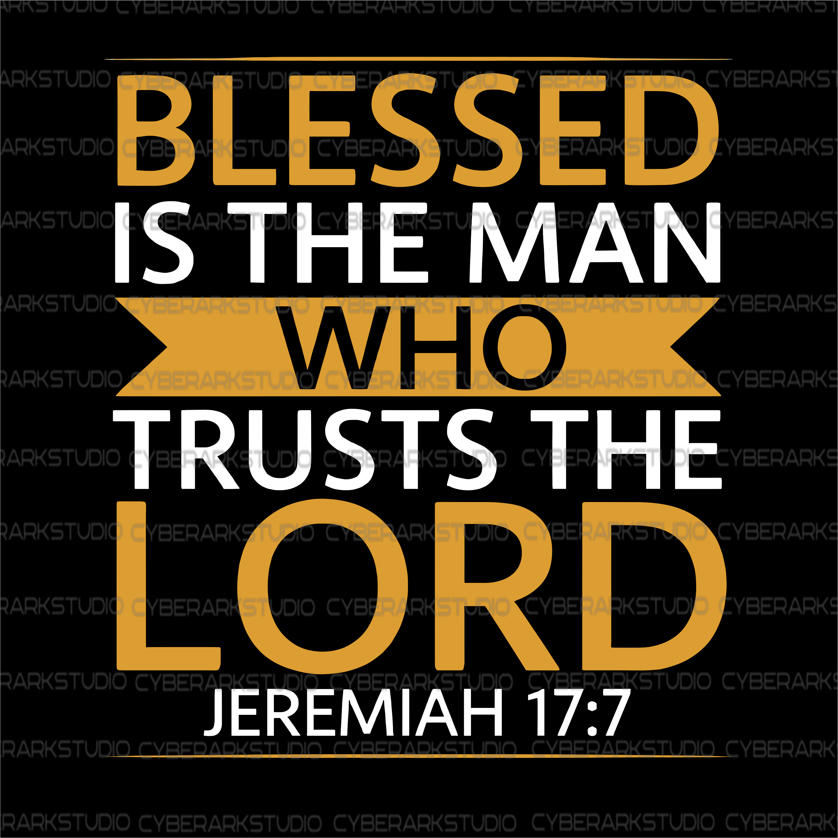 Trust In The Lord Digital Image Design