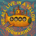 The Beatles Yellow Submarine Retro Digital Design